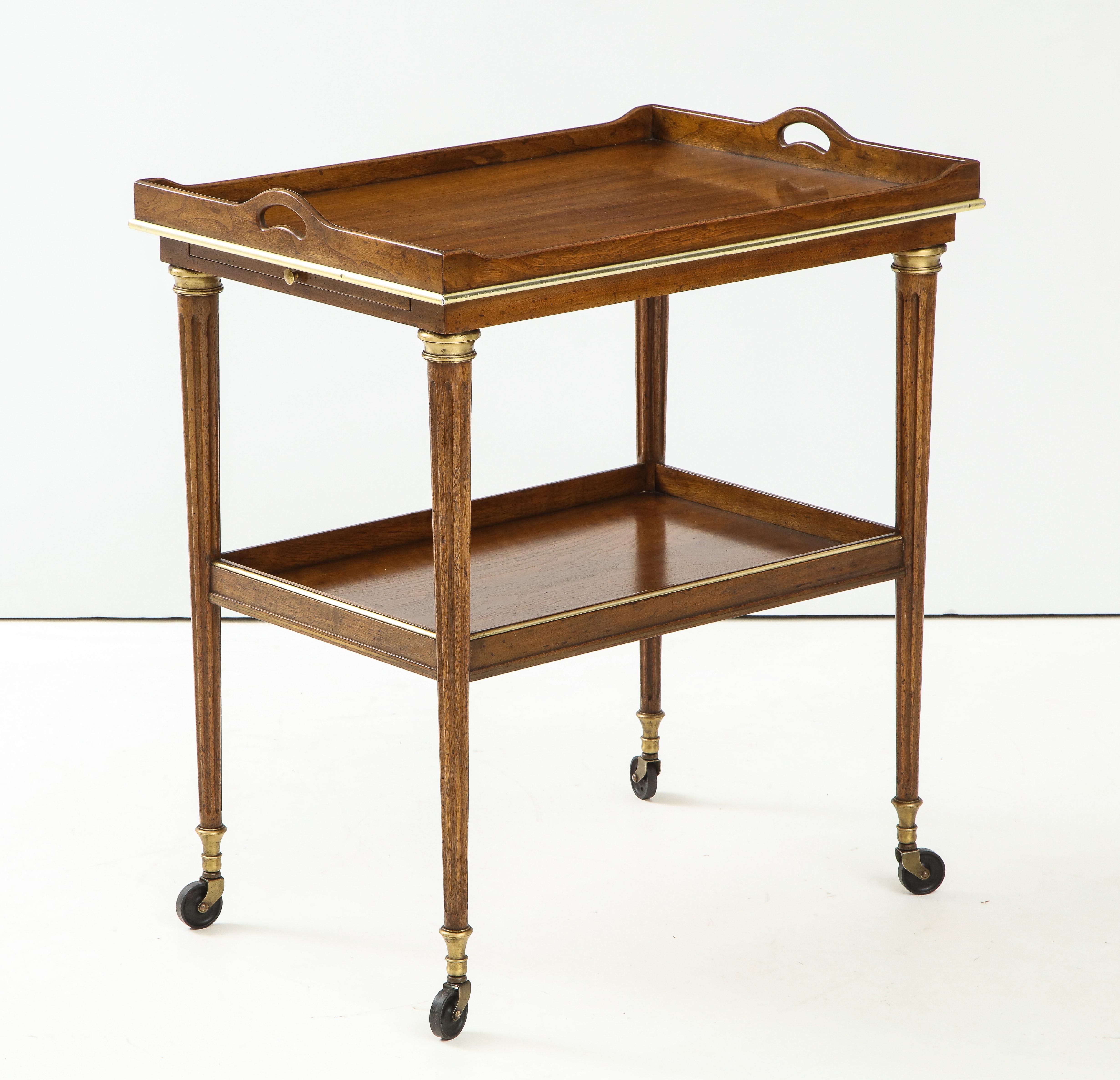 Late 20th Century French Midcentury Bar Trolley