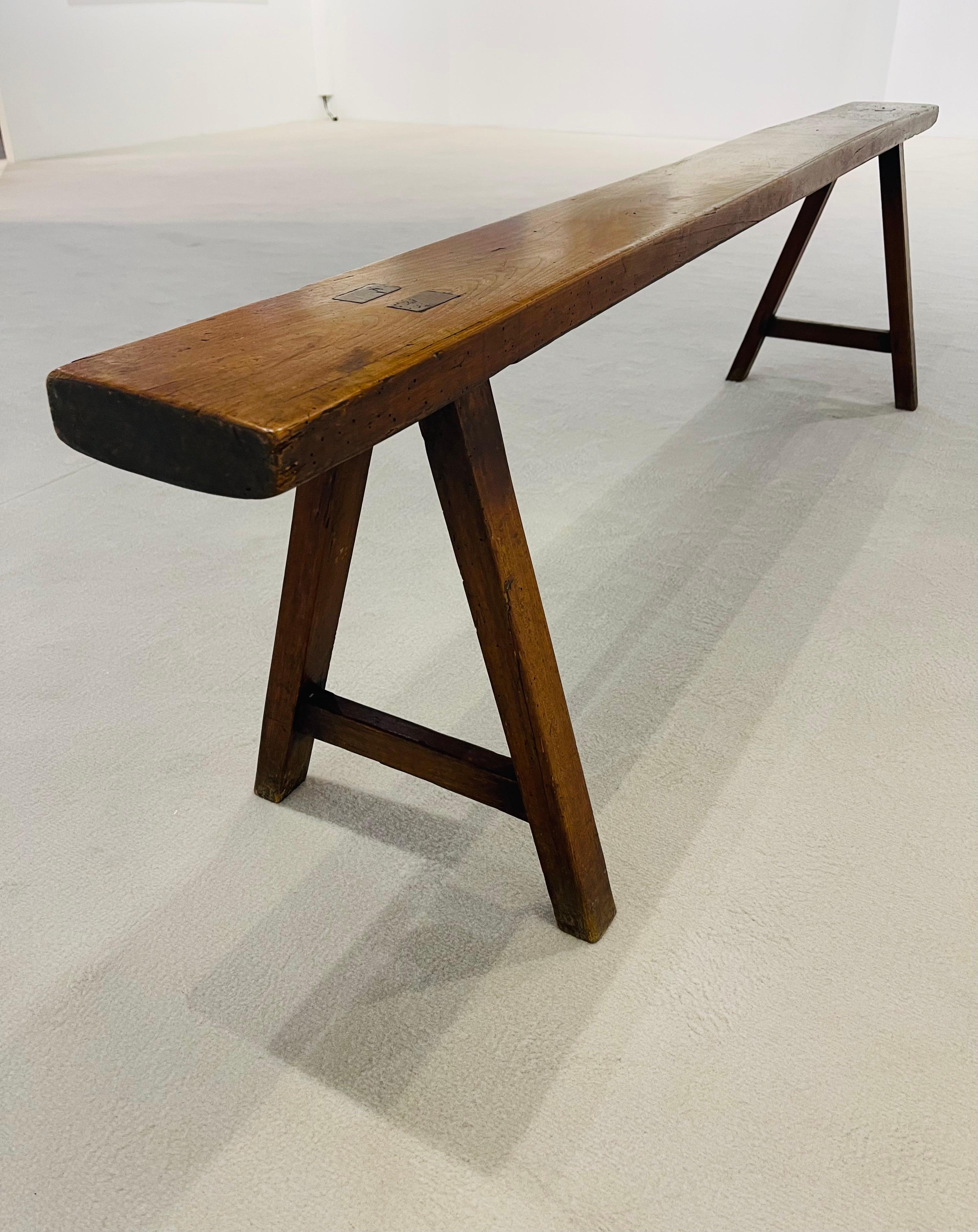 French Mid Century Bench For Sale 1