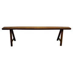 Vintage French Mid Century Bench