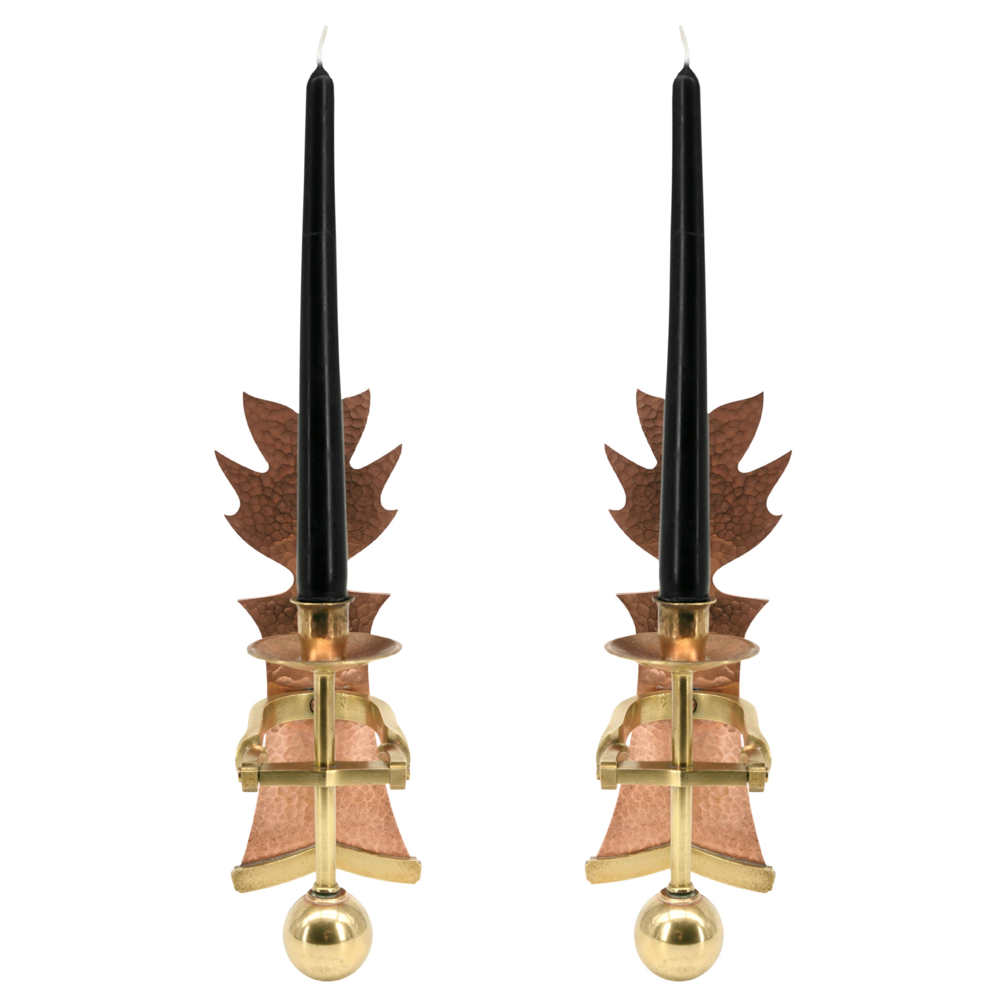 Französische Mid-Century-Boot-Kerzenleuchter, 1940er-Jahre im Angebot