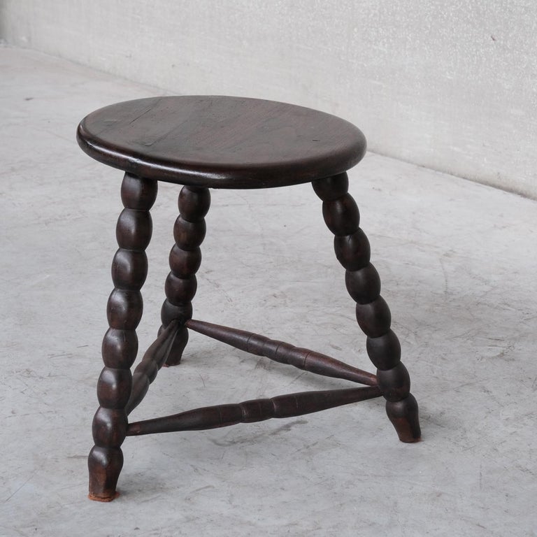 French Mid-Century Bobbin Stool or Side Table at 1stDibs | french ...