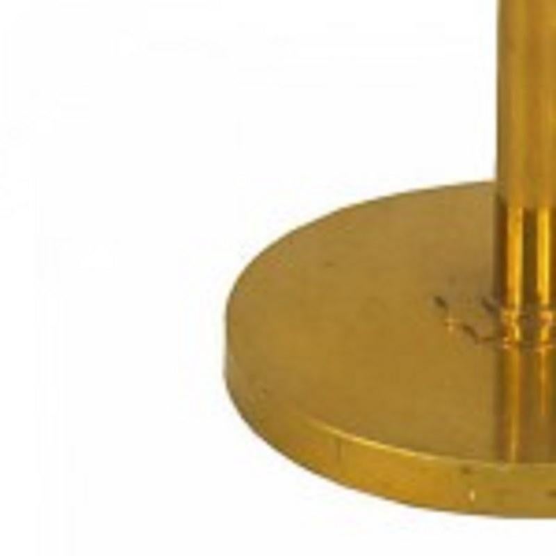 Stehlampe aus Messing aus der Mitte des Jahrhunderts (20. Jahrhundert)