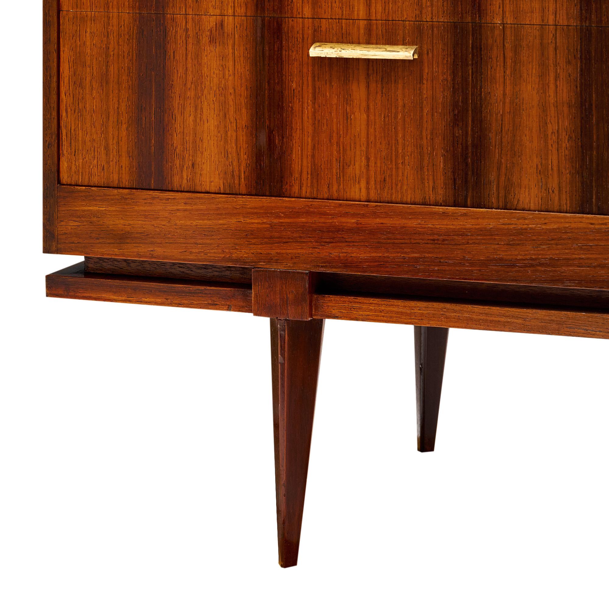 Mid-Century Modern French Mid-Century Brazilian Rosewood Buffet For Sale