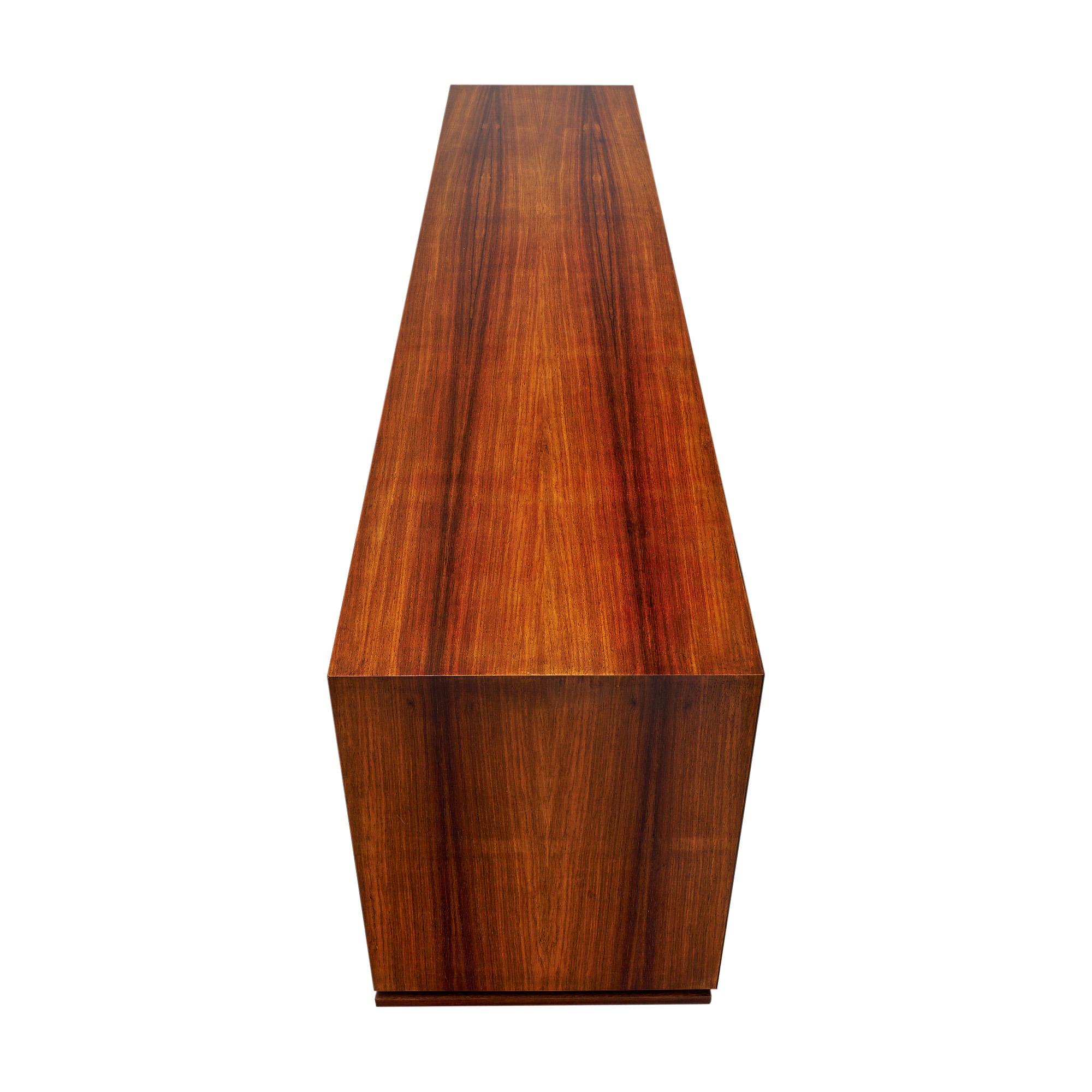 French Mid-Century Brazilian Rosewood Buffet For Sale 2