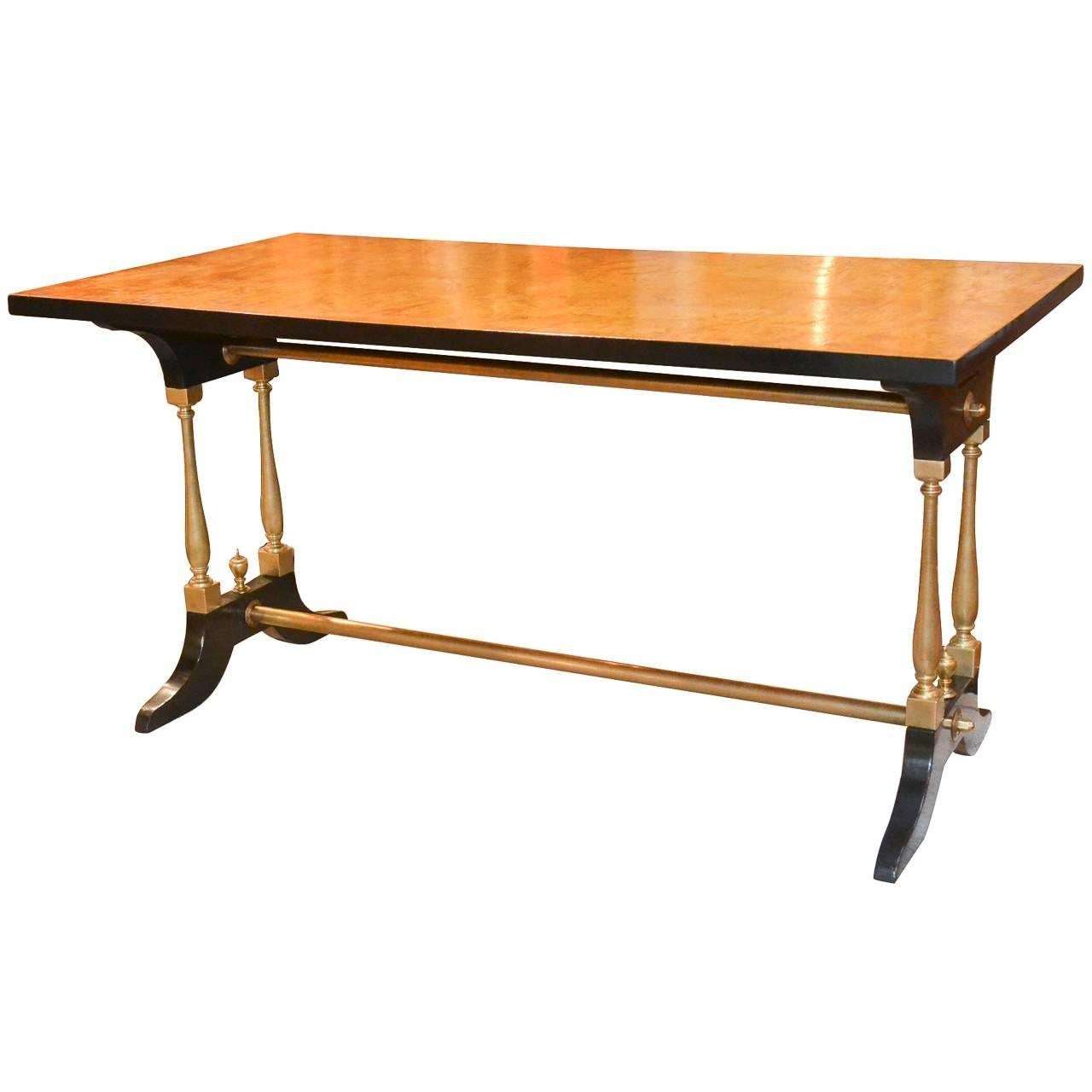 French Walnut Coffee Table at 1stDibs