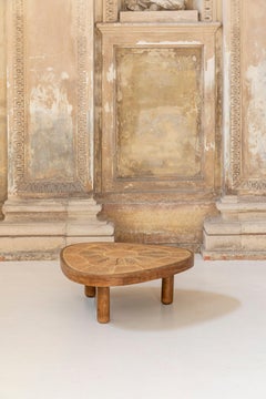 Table basse française en céramique du milieu du siècle dernier, signée Barrois