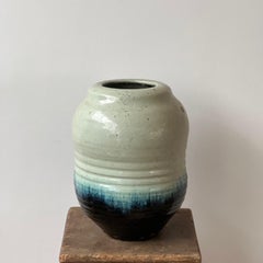 French Mid-Century Ceramic Pottery Vase