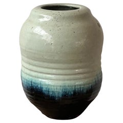 French Mid-Century Ceramic Pottery Vase
