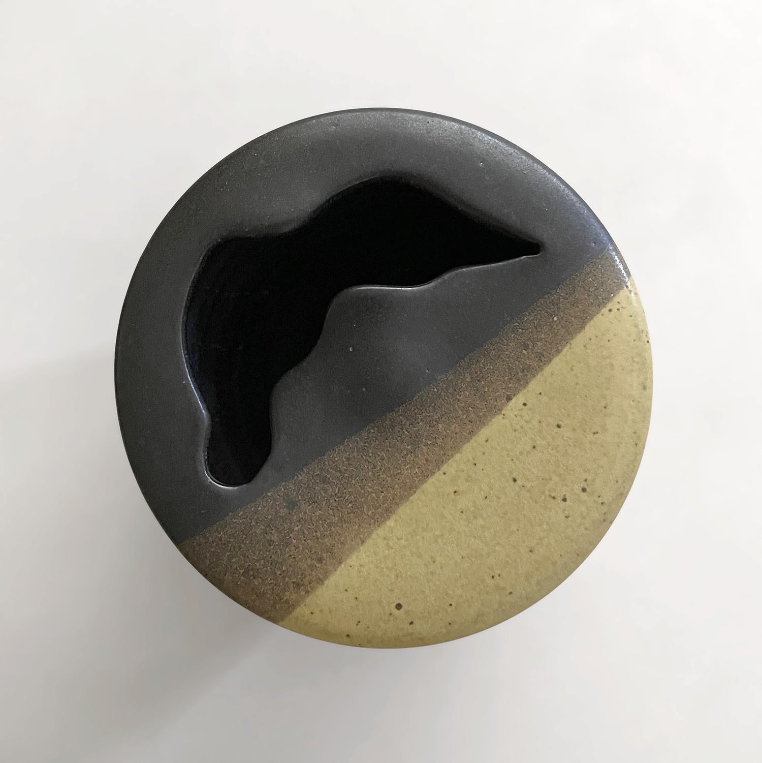 Cendrier en céramique du milieu du siècle en grès par  Jean Cacheleux en vente 5