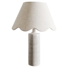 Lampada da tavolo in ceramica francese del Mid Century di Georges Jouve Prodotta in Francia, anni '50