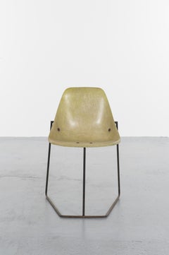 French Midcentury Chair Designed by René-Jean Caillette, 1957