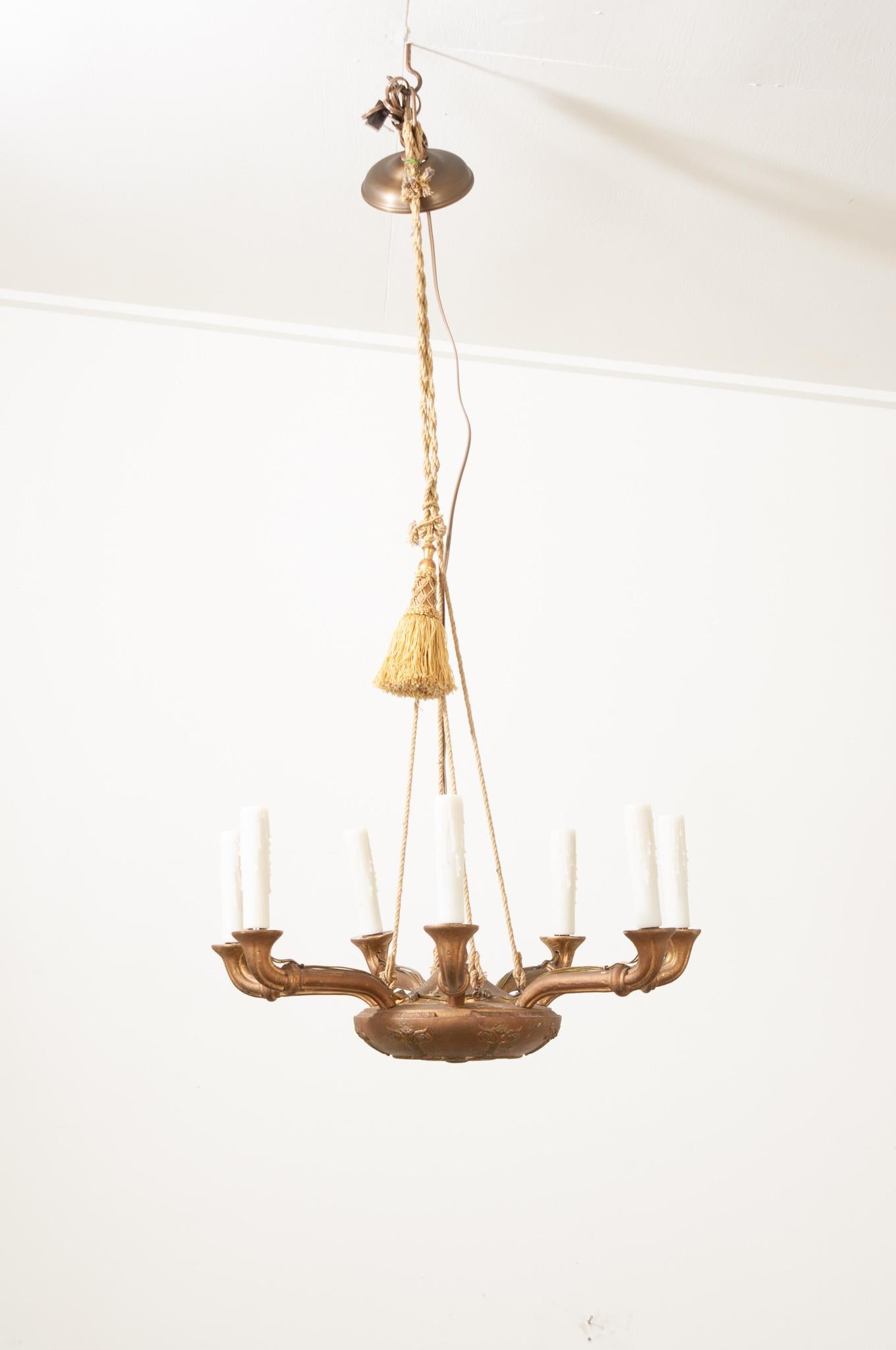 French Midcentury Chandelier 3
