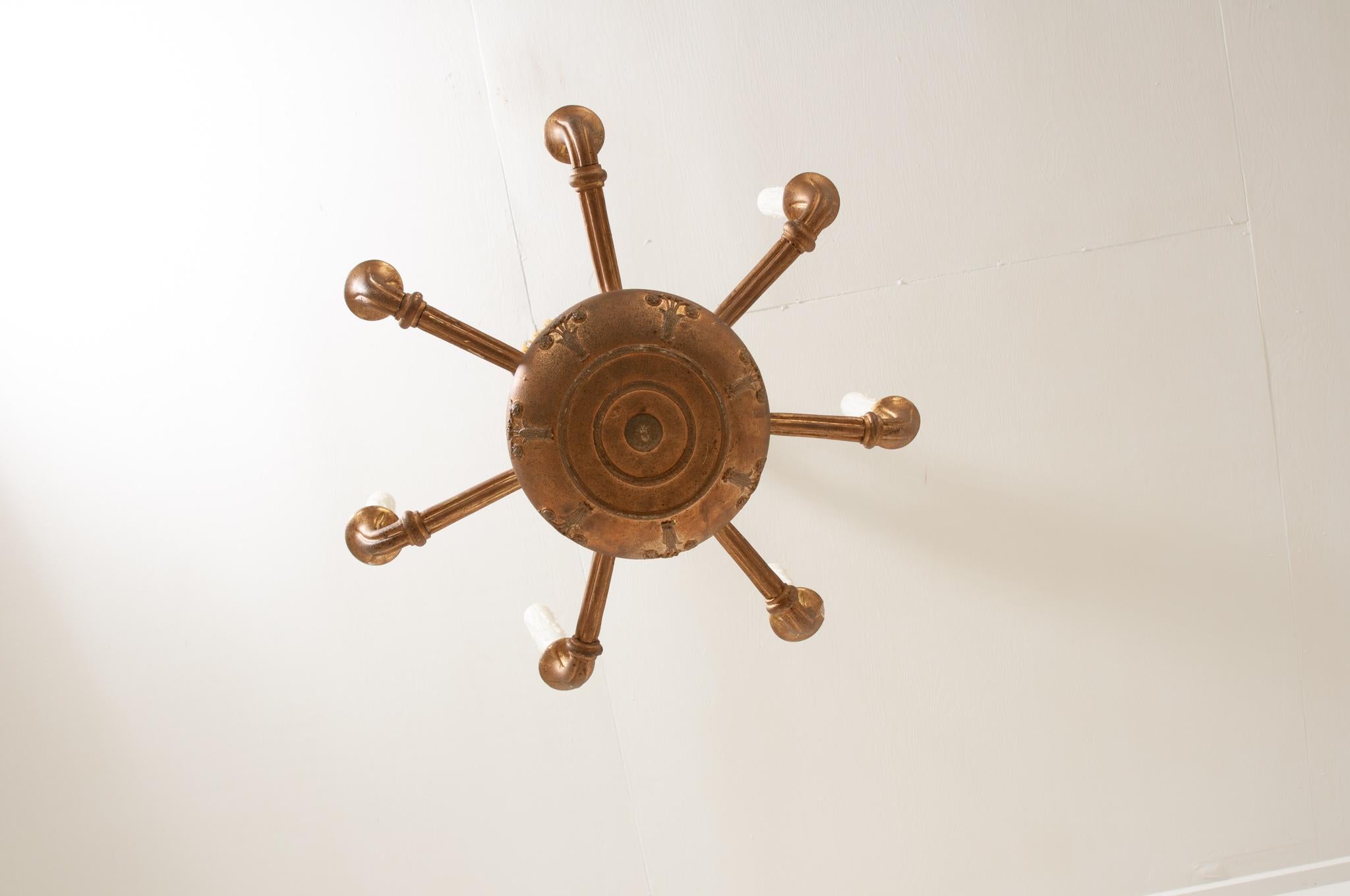 20th Century French Midcentury Chandelier