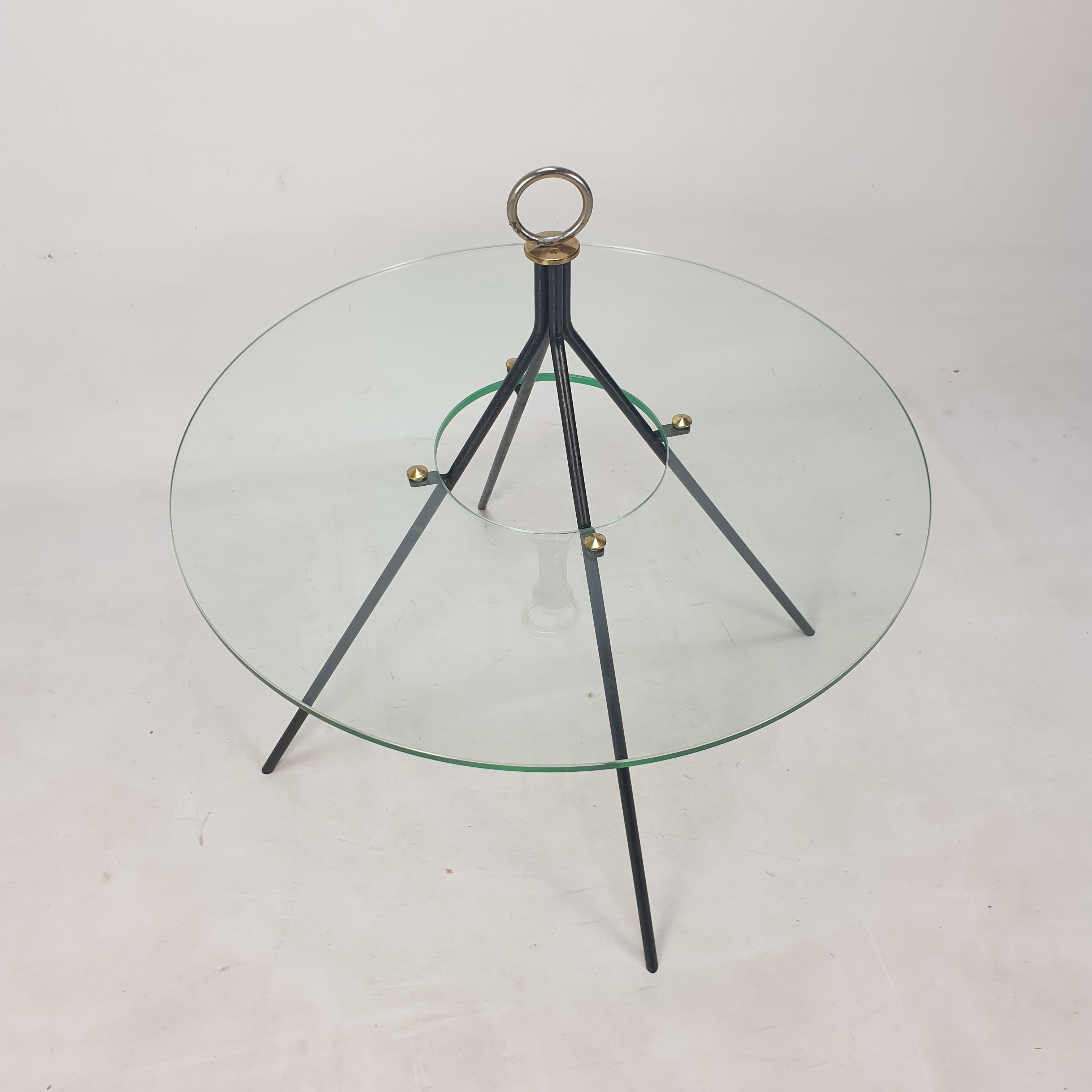 French Mid Century Coffee Table by Claude Delor, 1950's 7