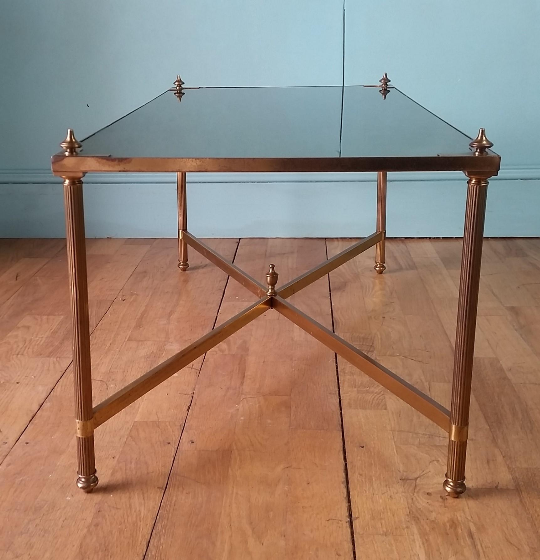 French mid century coffee table by Maison Jansen In Good Condition In Lingfield, GB
