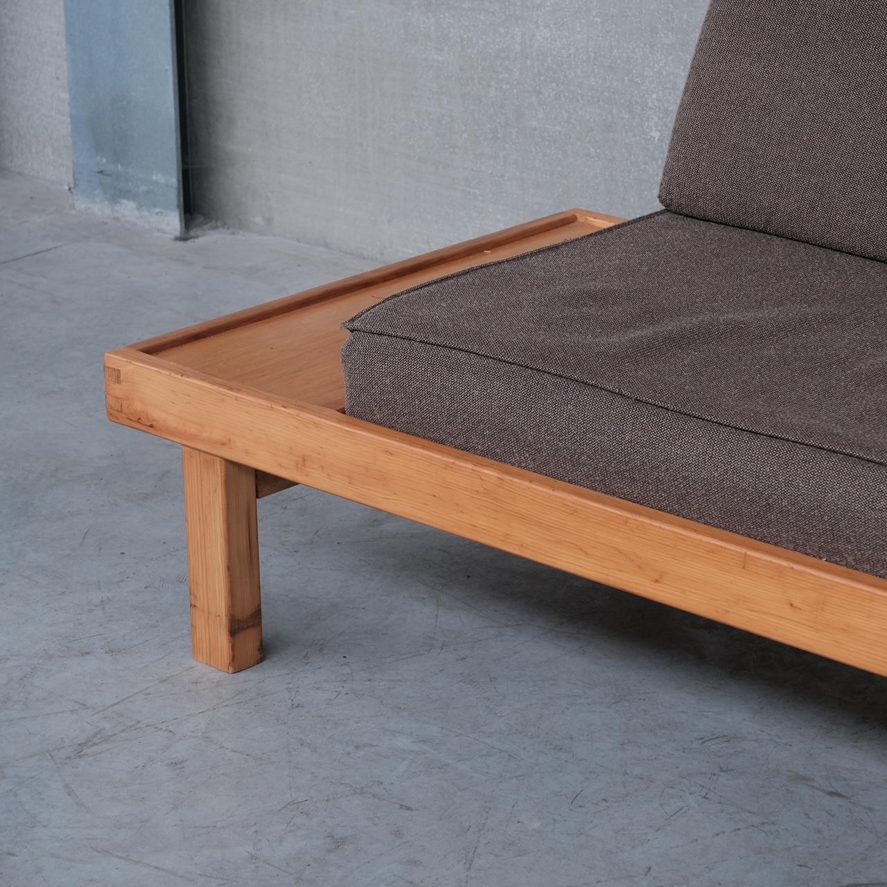 Cama de día francesa de mediados de siglo de Christian Durupt para Meribel Francés en venta