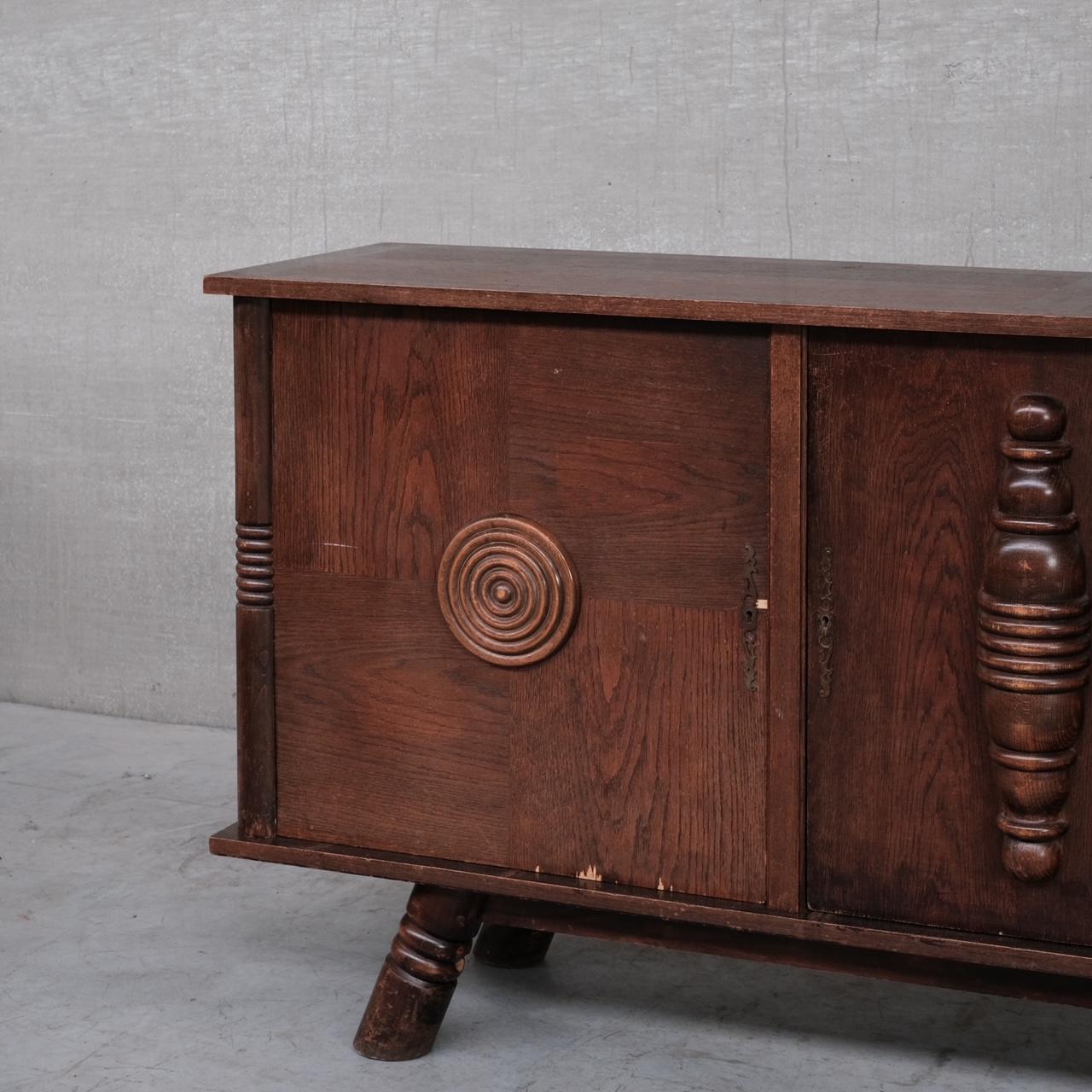 20th Century French Mid-Century Deco Sideboard in the manner of Dudouyt