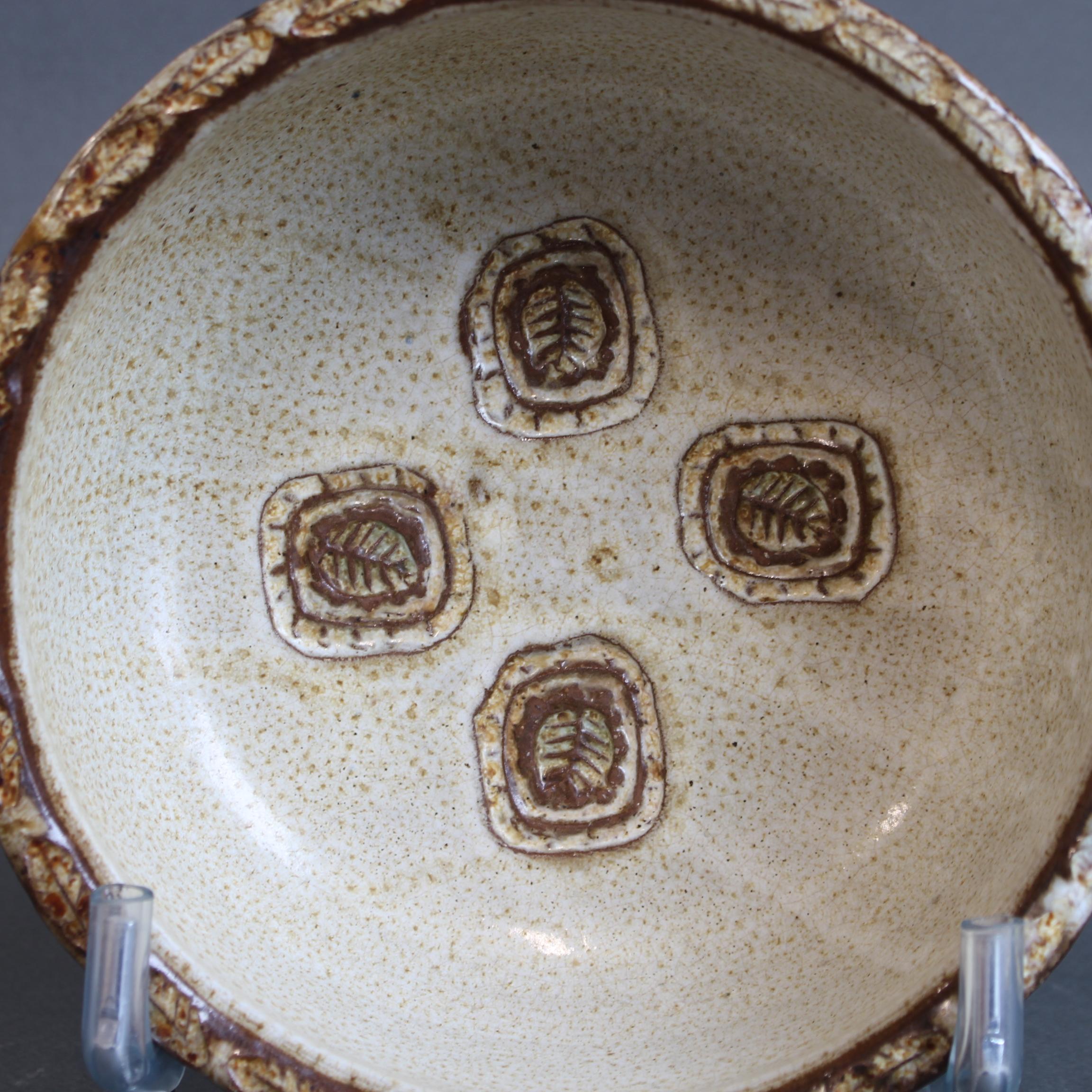 French Mid-Century Decorative Bowl by Marcel Giraud For Sale 5