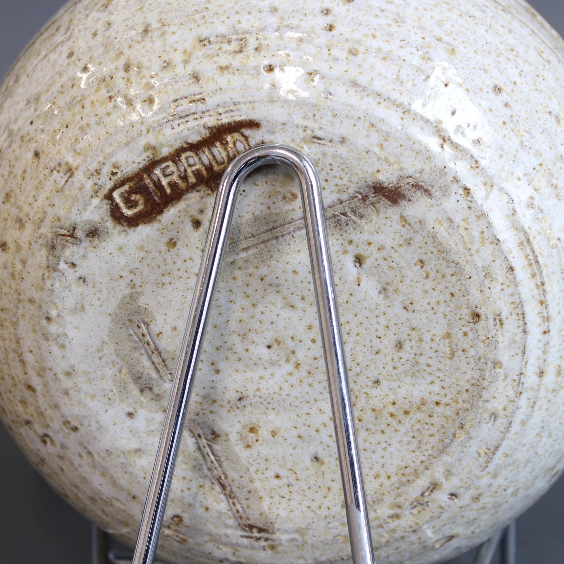 French Mid-Century Decorative Bowl by Marcel Giraud For Sale 1