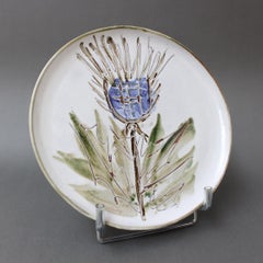 French Mid-Century Decorative Plate by Albert Thiry 'circa 1960s'