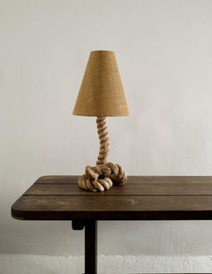 French Mid Century Desk Table Lamp by Audoux Minet Produced in France, 1960s