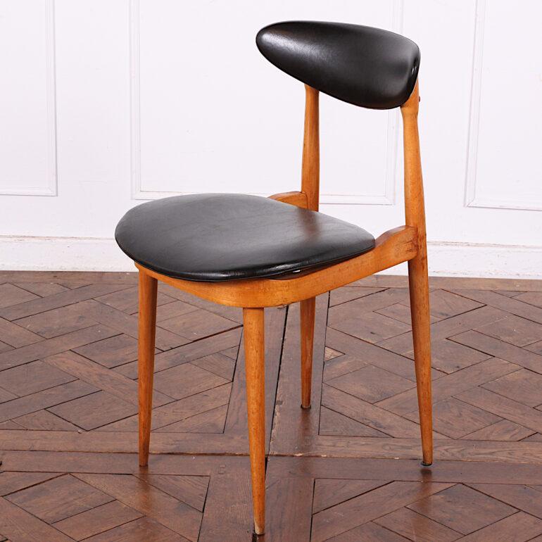 Mid-20th Century French Mid Century Dining Chairs by Pierre Guariche