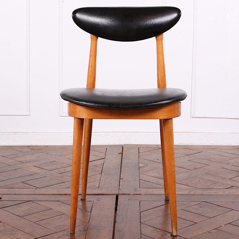 French Mid Century Dining Chairs by Pierre Guariche 2