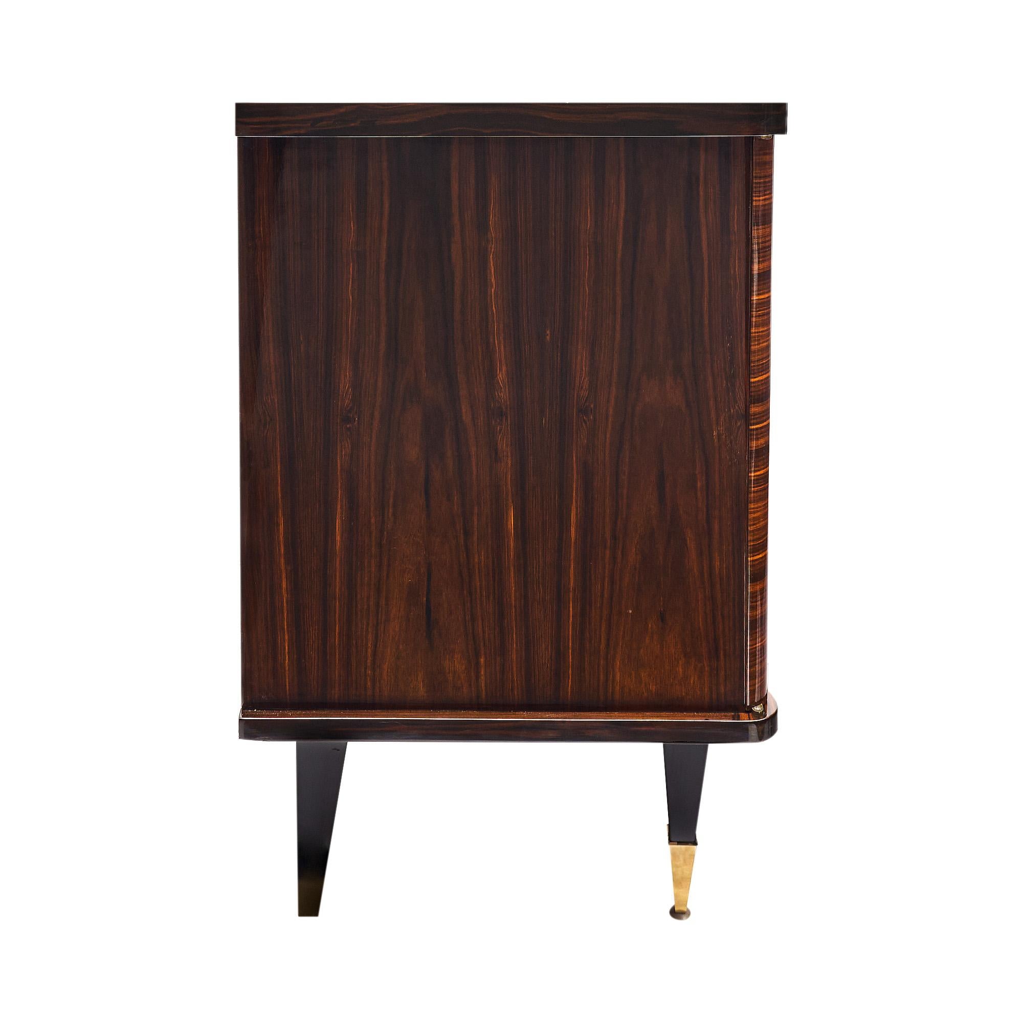 French Mid-Century Ebony of Macassar Buffet 3