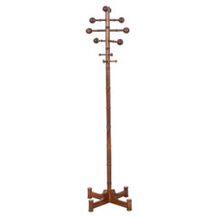 French Mid-Century Faux Bamboo Coat Stand