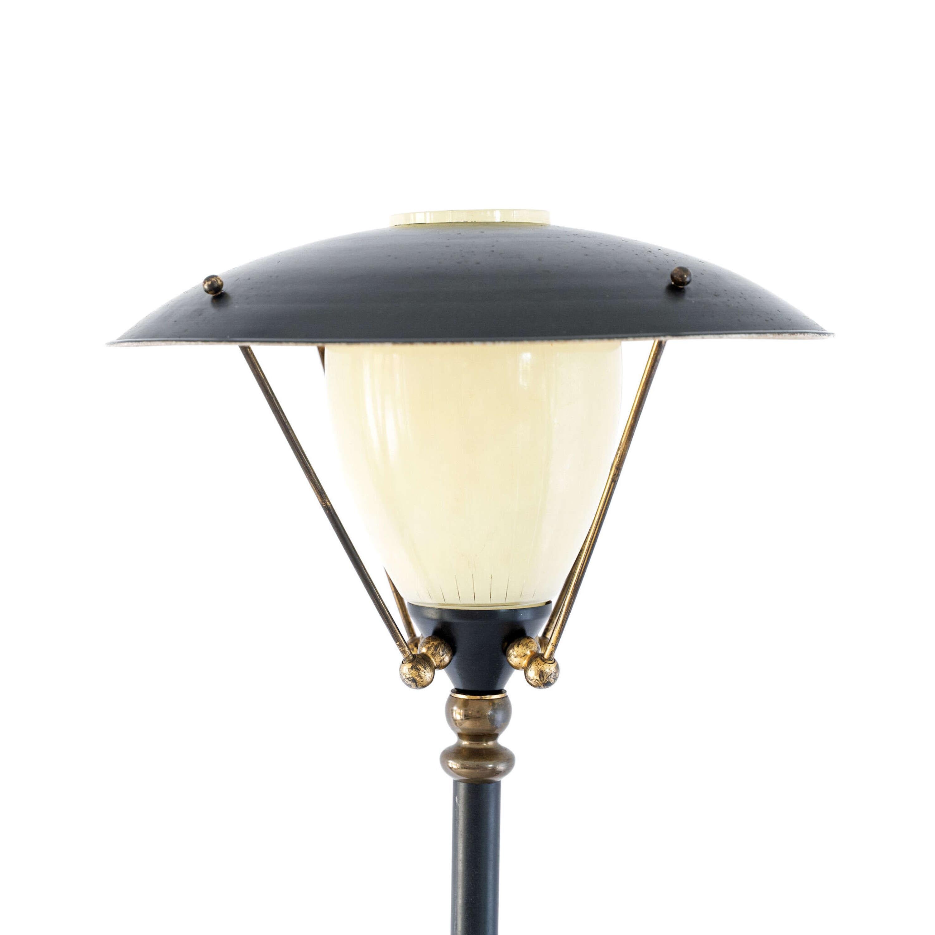 Hand-Crafted French Mid Century Floor Lamp For Sale