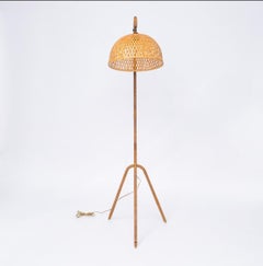 Lampadaire français du milieu du siècle