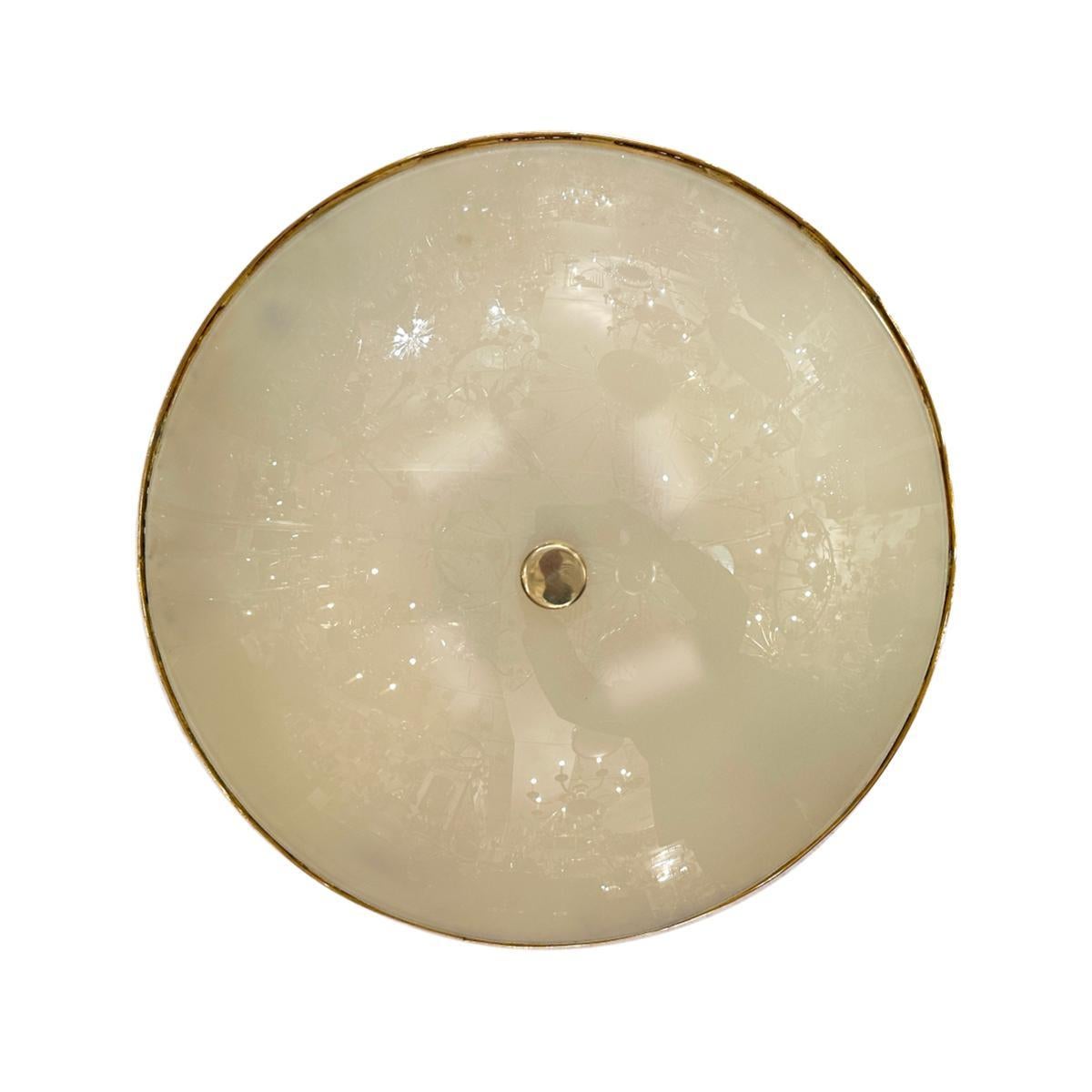 Français Ensemble de luminaires encastrés français du milieu du siècle dernier, vendus individuellement en vente