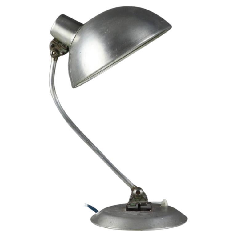 French Mid-Century Industrial Desk Lamp For Sale