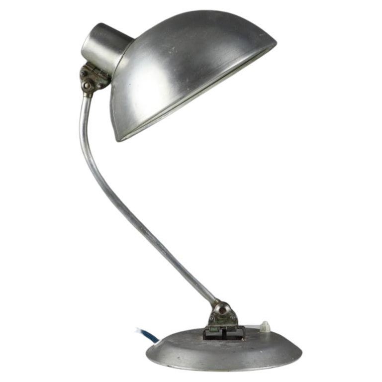 French MidCentury Industrial Desk Lamp For Sale at 1stDibs