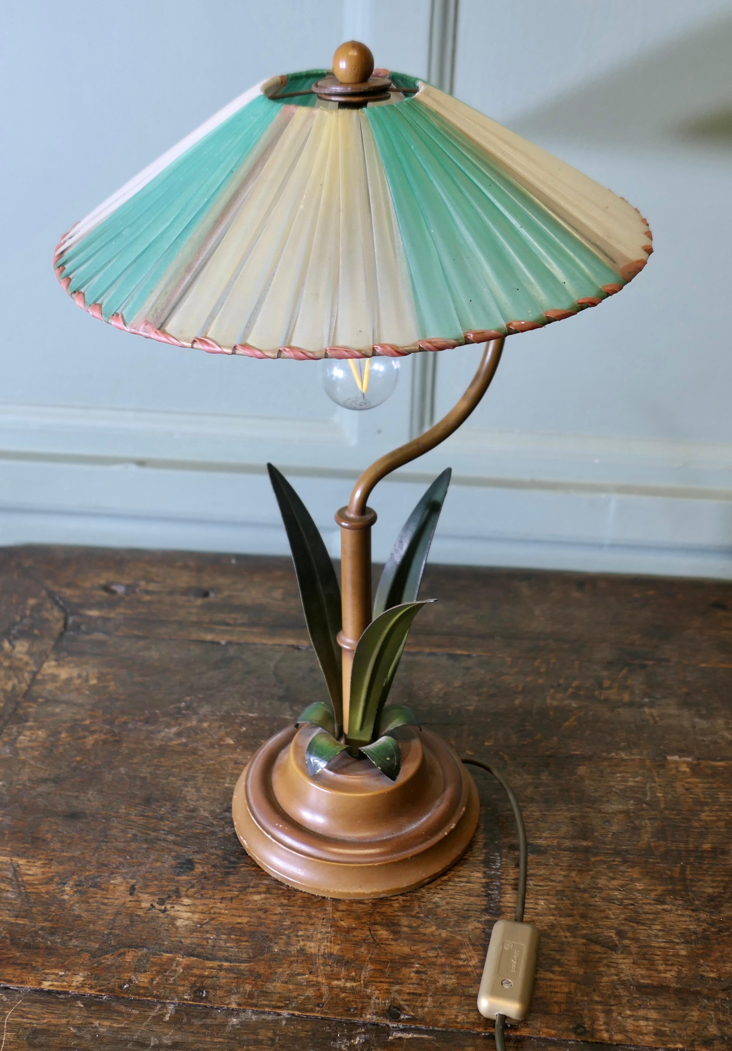 Milieu du XXe siècle Lampe à poser Kitsch du milieu du siècle en vente