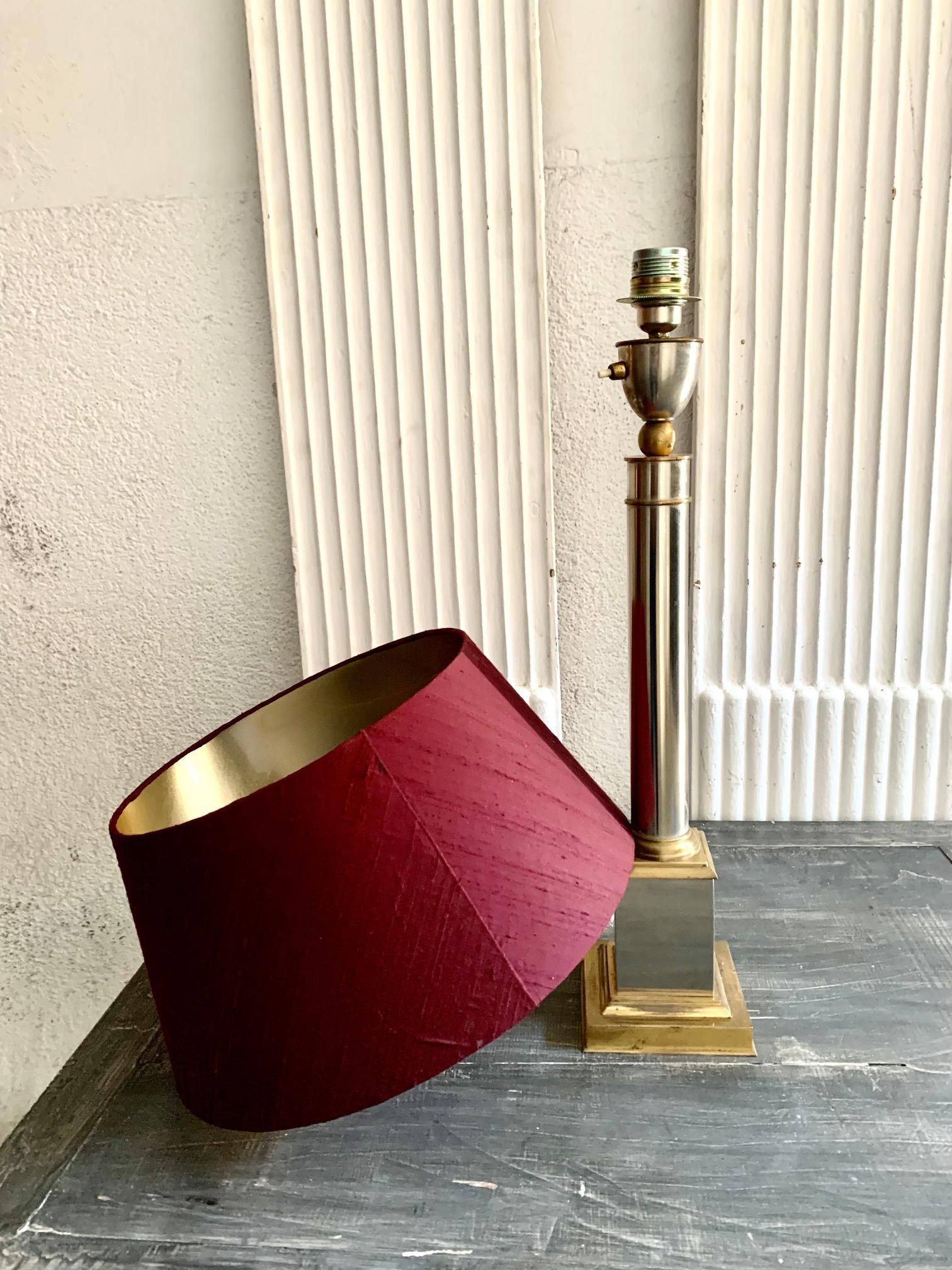 20th Century French, Mid-Century Maison Jansen Style Table Lamp For Sale