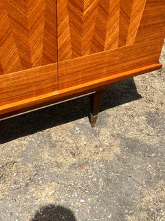 French Mid-Century Modern 1955's Light Macassar Sideboard