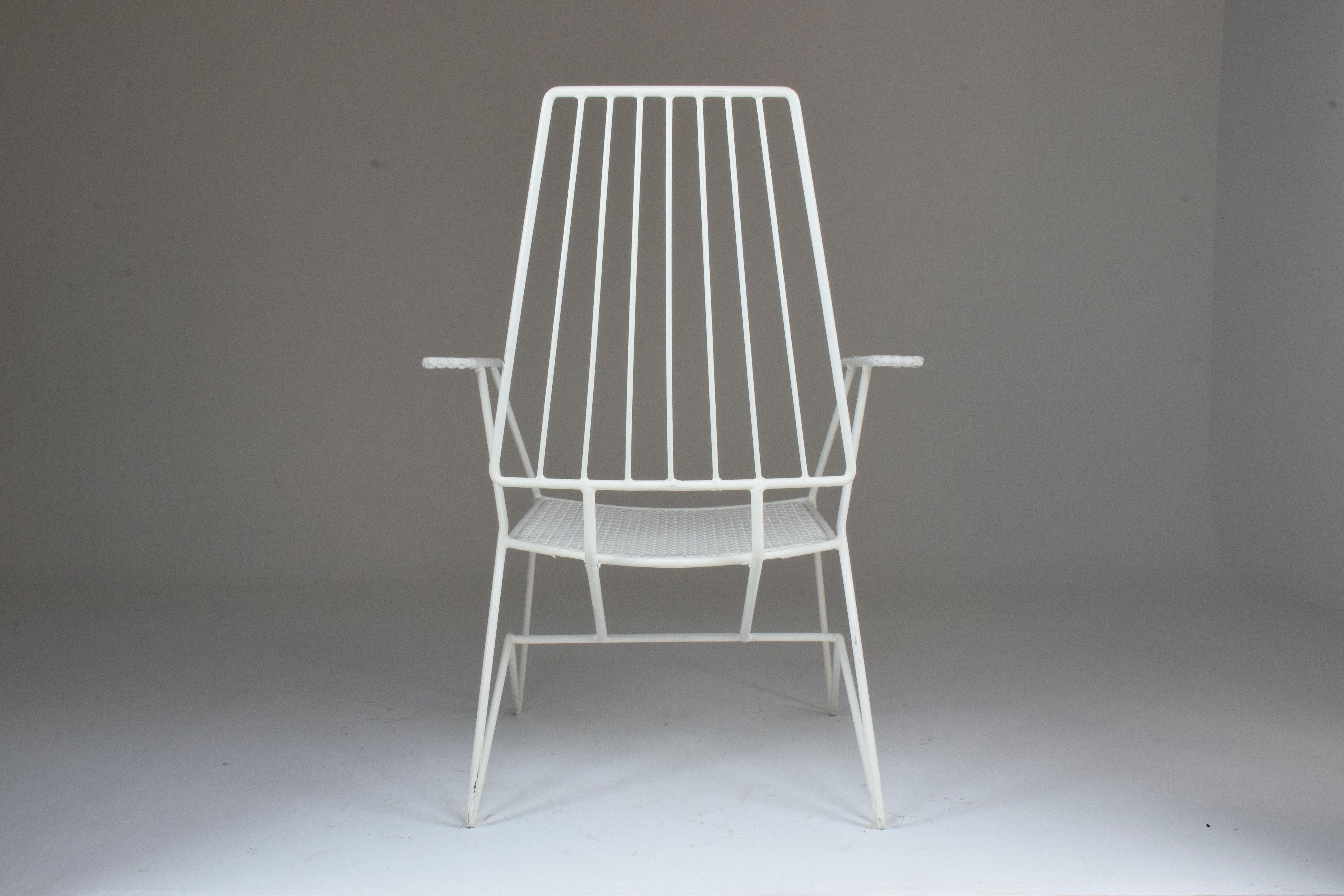 French Mid-Century Modern Armchair by Mathieu Matégot 10