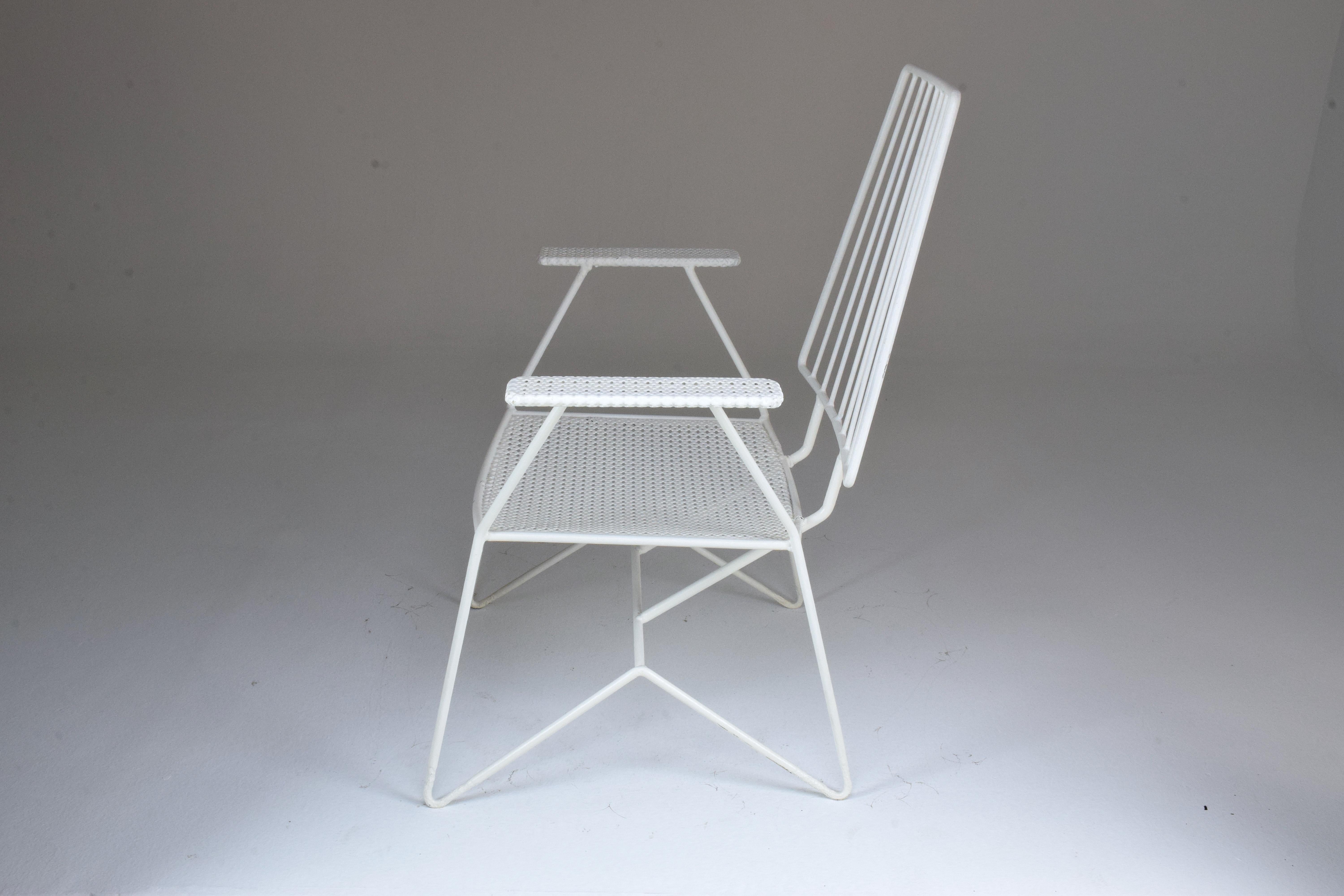 French Mid-Century Modern Armchair by Mathieu Matégot 3