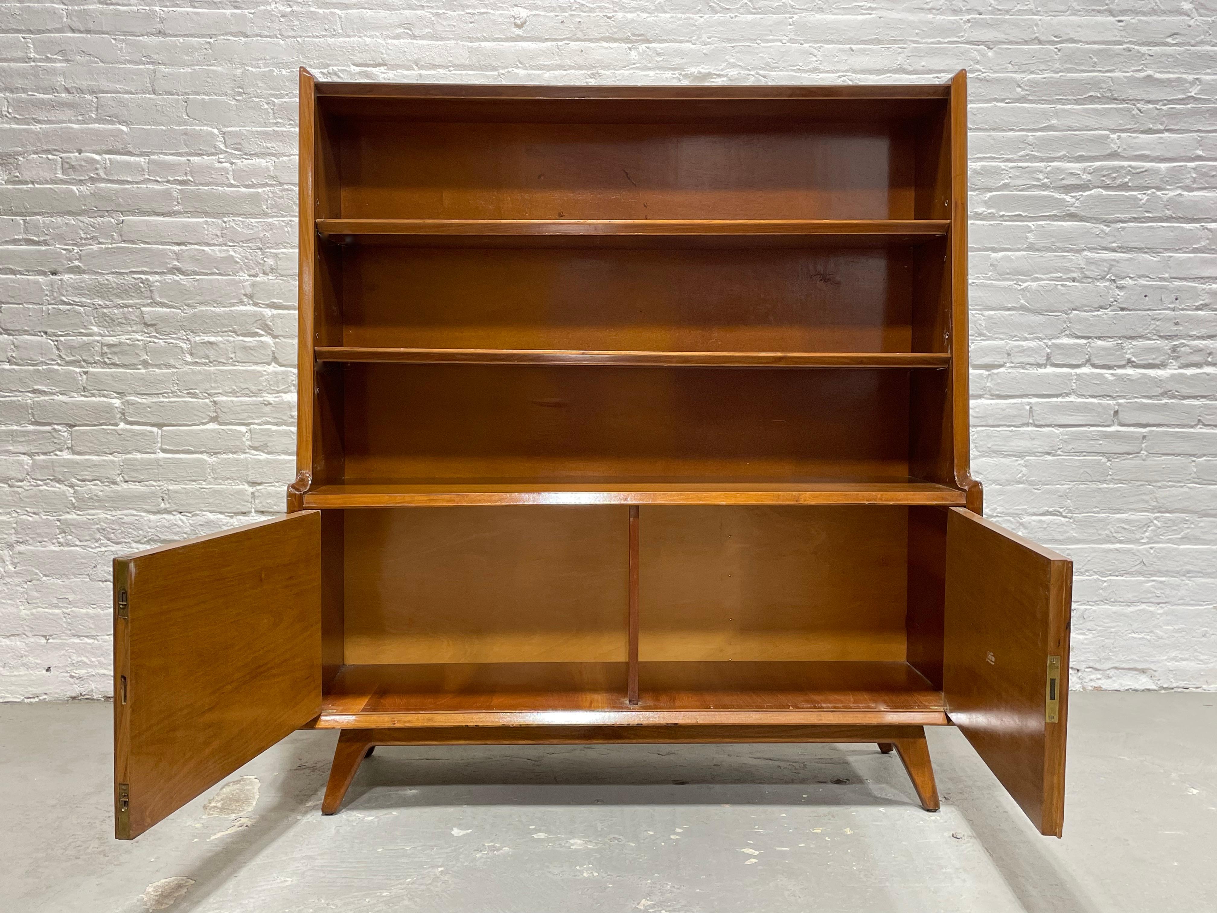 Mid-Century Modern FRENCH Mid Century MODERN BOOKCASE, c. 1950's For Sale
