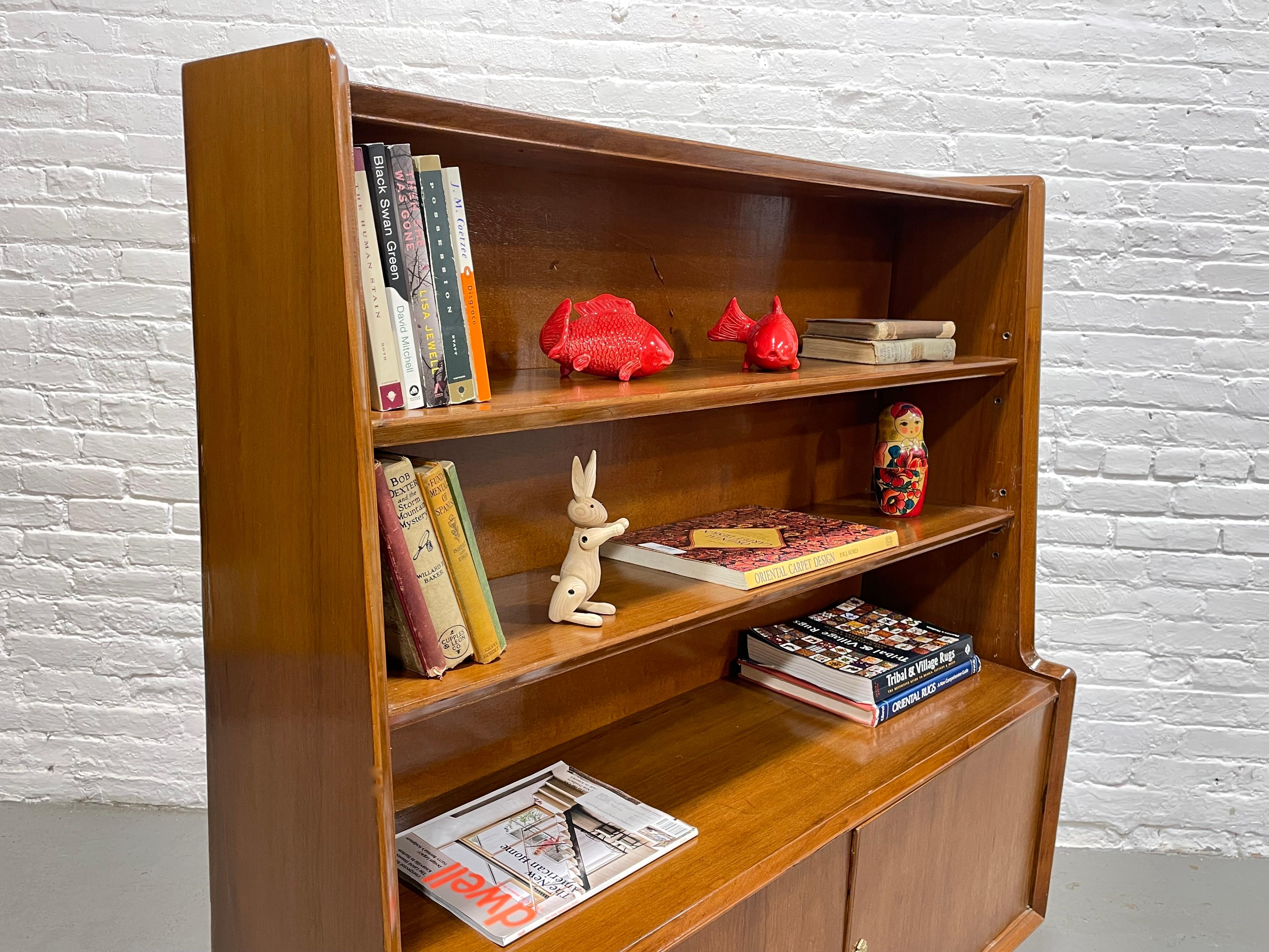 FRENCH Mid Century MODERN BOOKCASE, c. 1950's For Sale 1