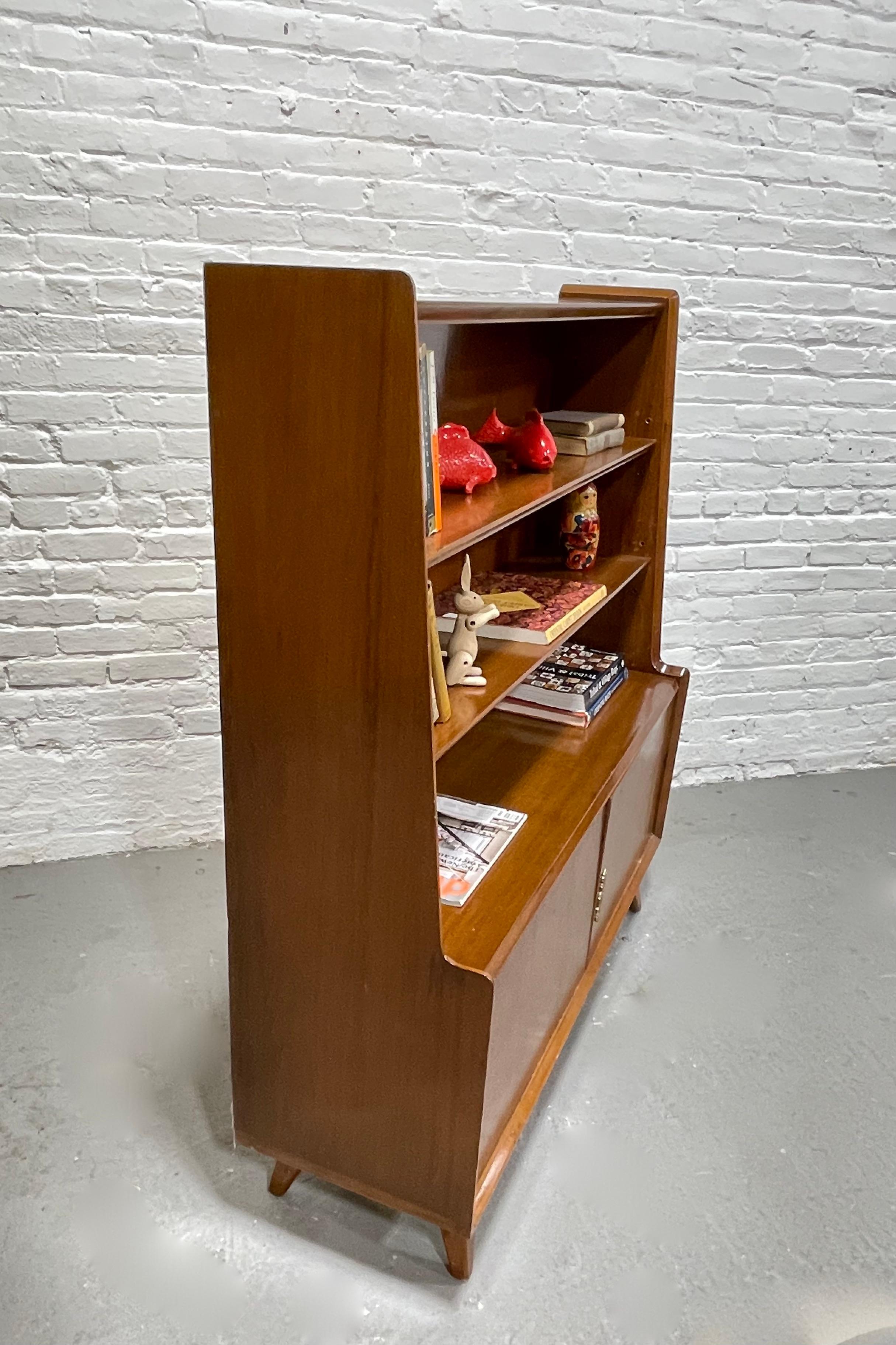 FRENCH Mid Century MODERN BOOKCASE, c. 1950's For Sale 3