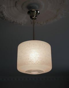 French Mid-Century Modern Ceiling Pendant by Arlus, Paris, 1950s