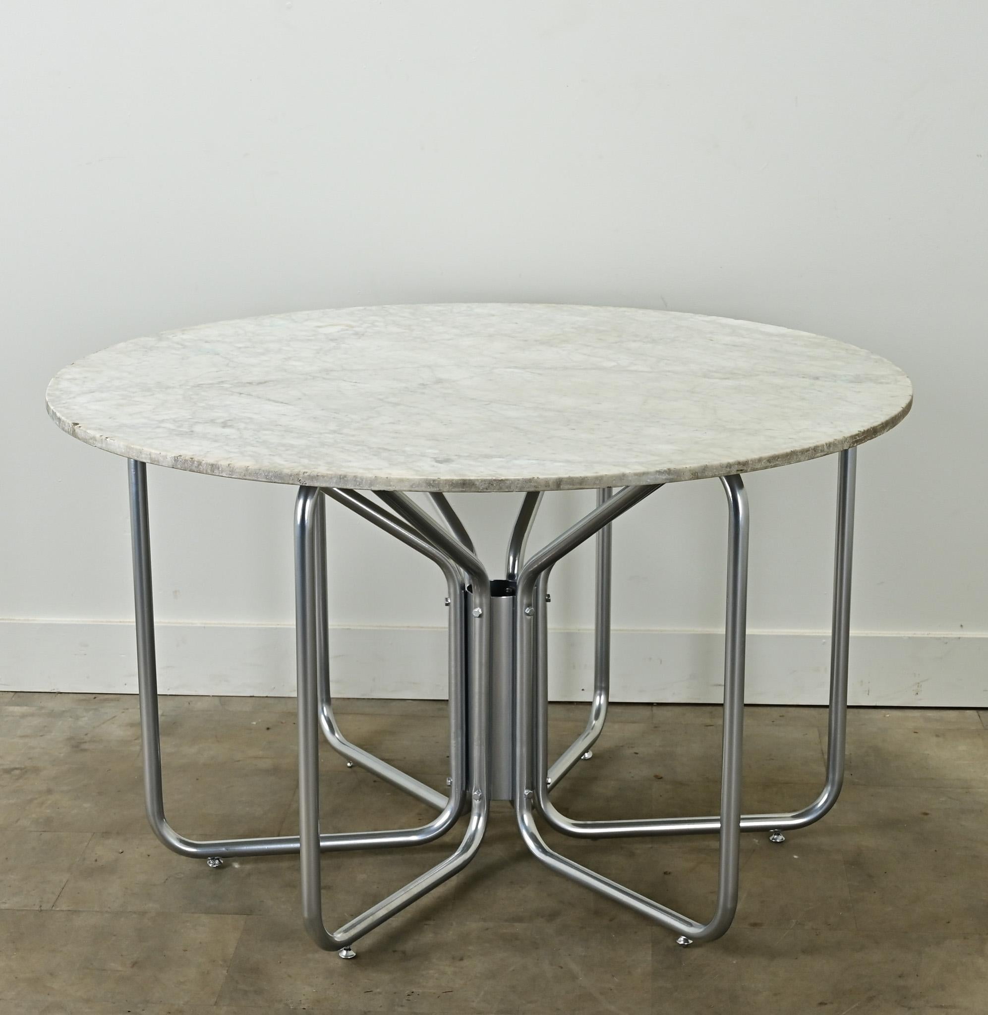 Français Table centrale française mi-siècle moderne en vente