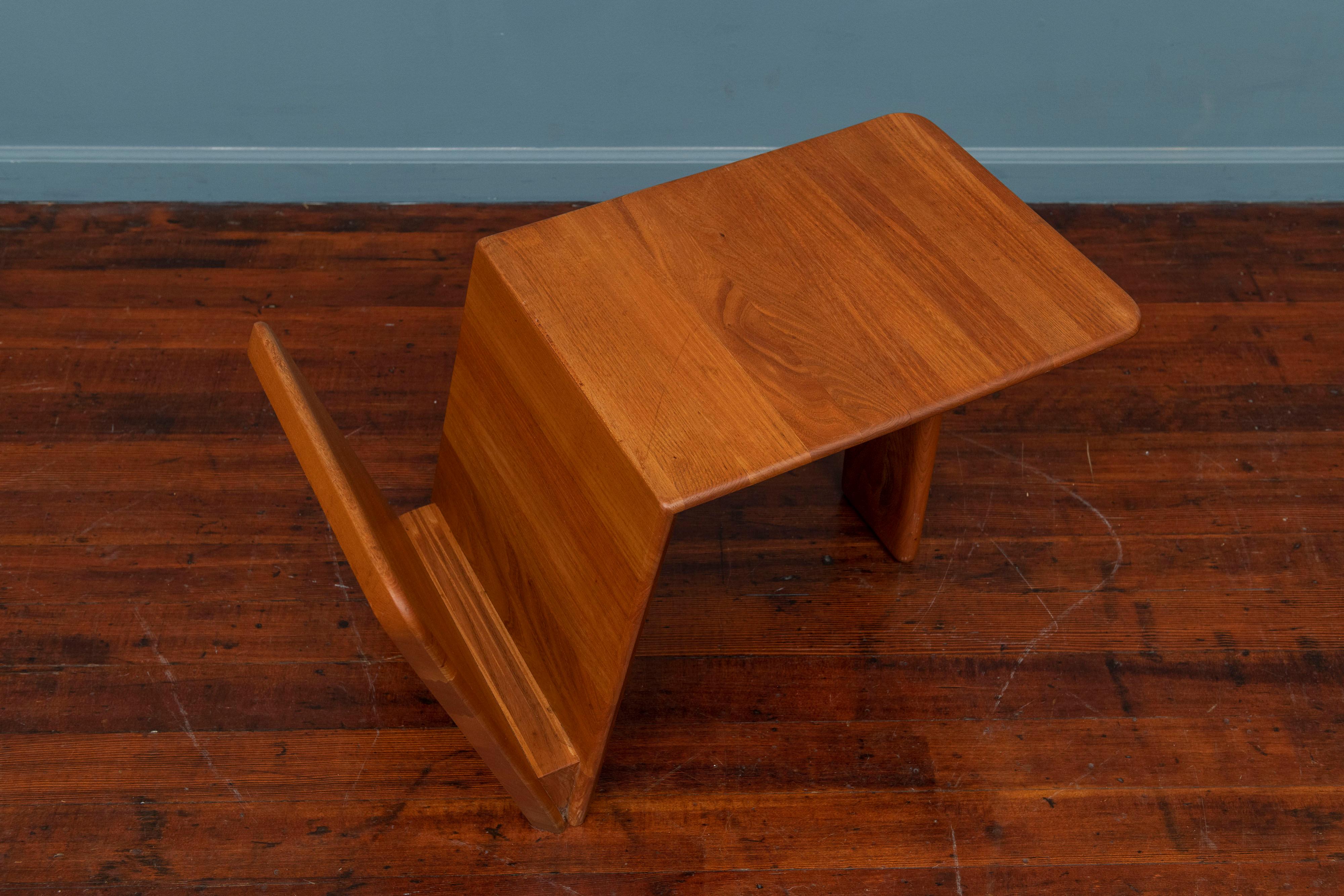 Late 20th Century French Mid-Century Modern End Table