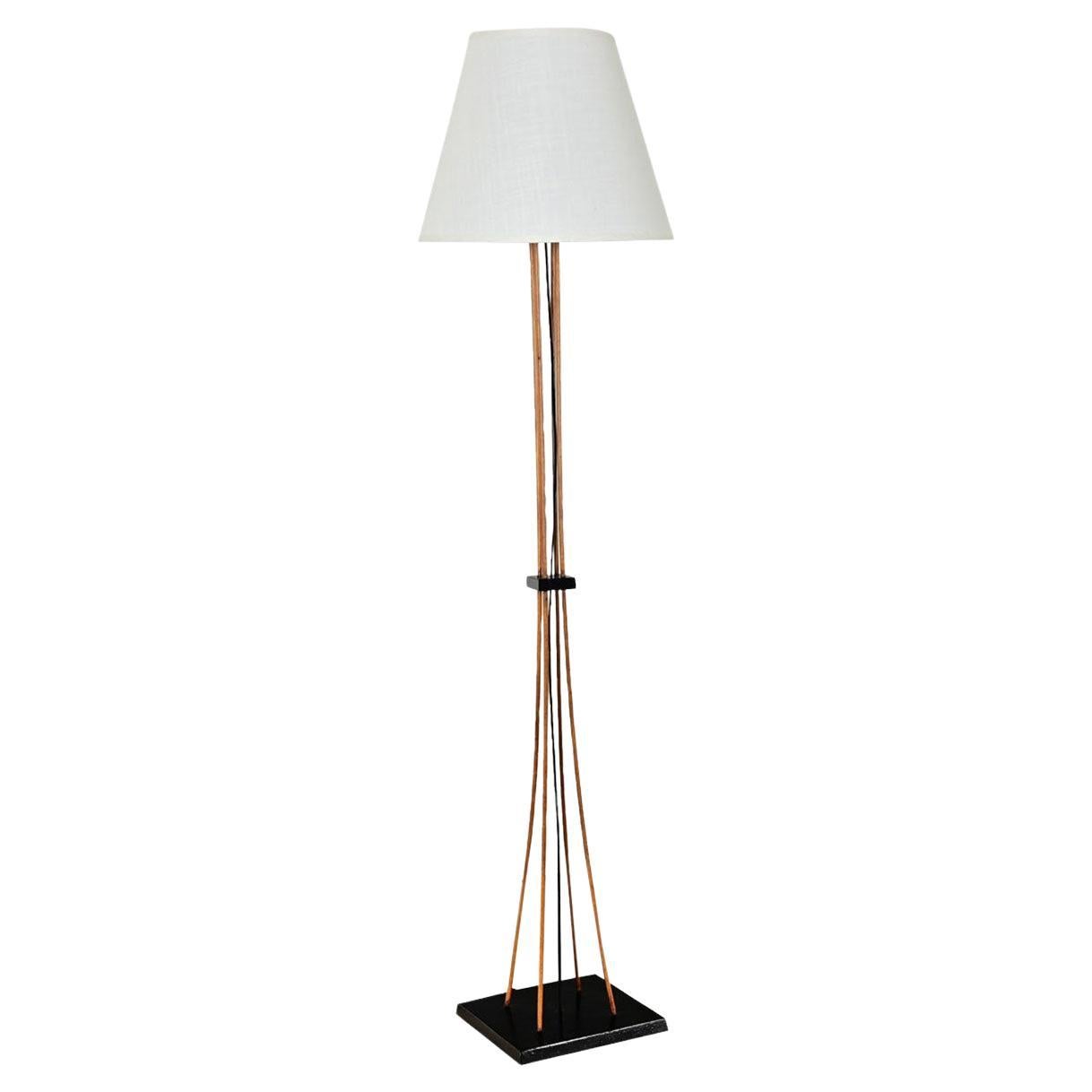 French Mid-Century Modern Floor Lamp