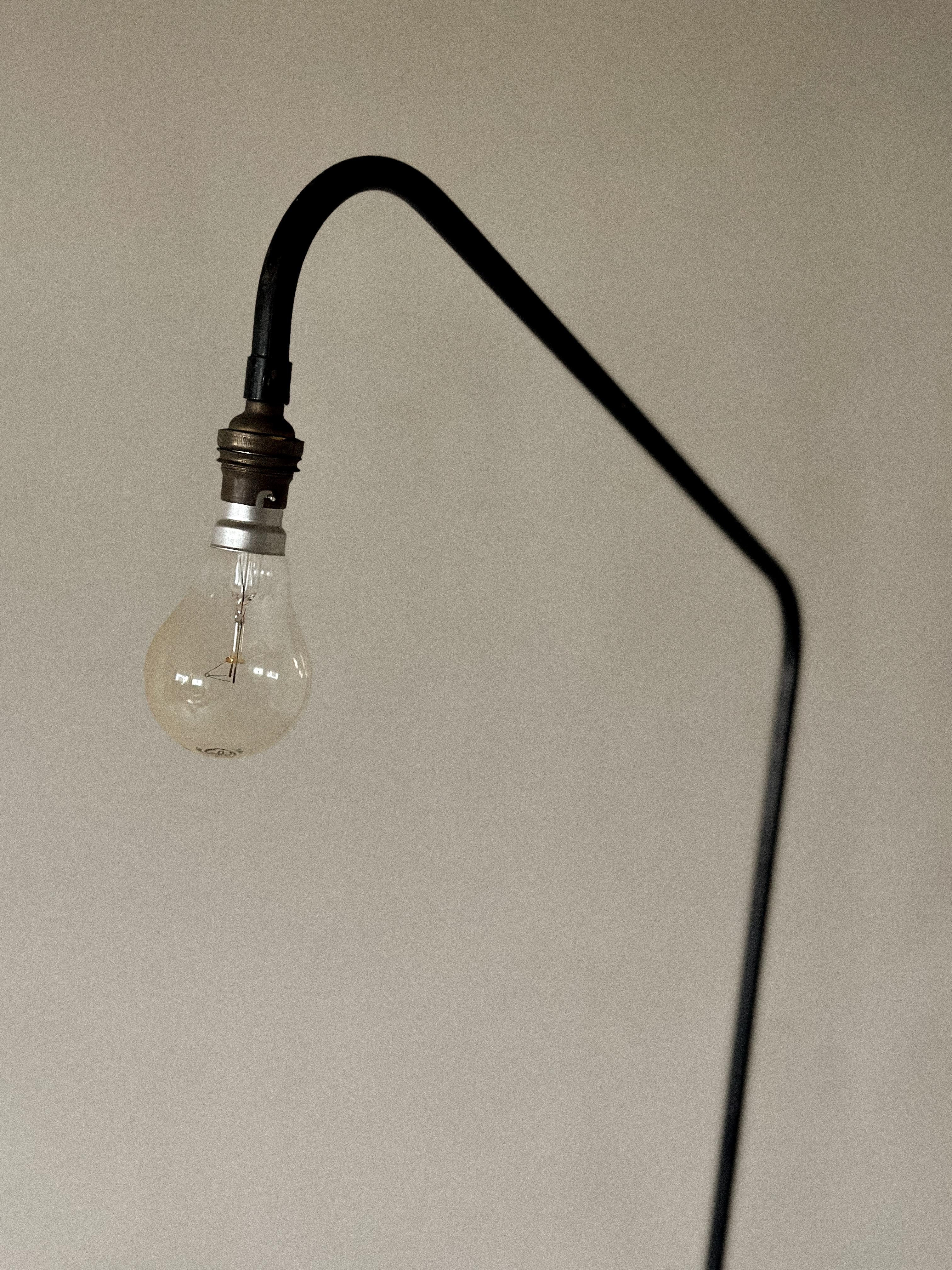 Lámpara de pie industrial francesa de mediados de siglo, Francia, hacia 1950 en Bueno estado para la venta en Hønefoss, 30