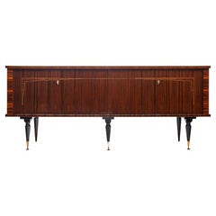 French Mid-Century Modern Macassar Buffet