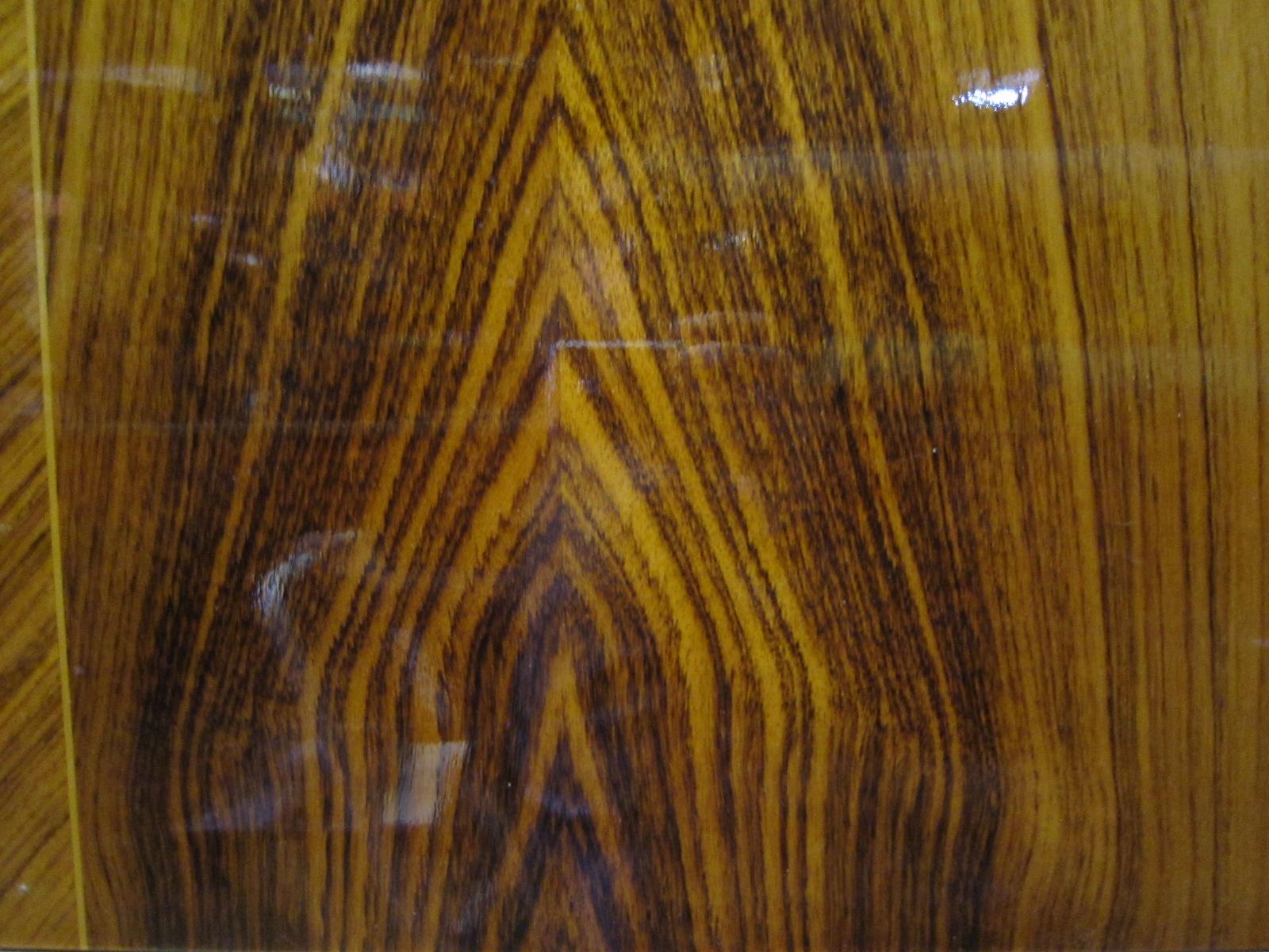 Französischer Palisanderschrank mit blondem und vernickeltem Akzent, Mid-Century Modern im Angebot 5