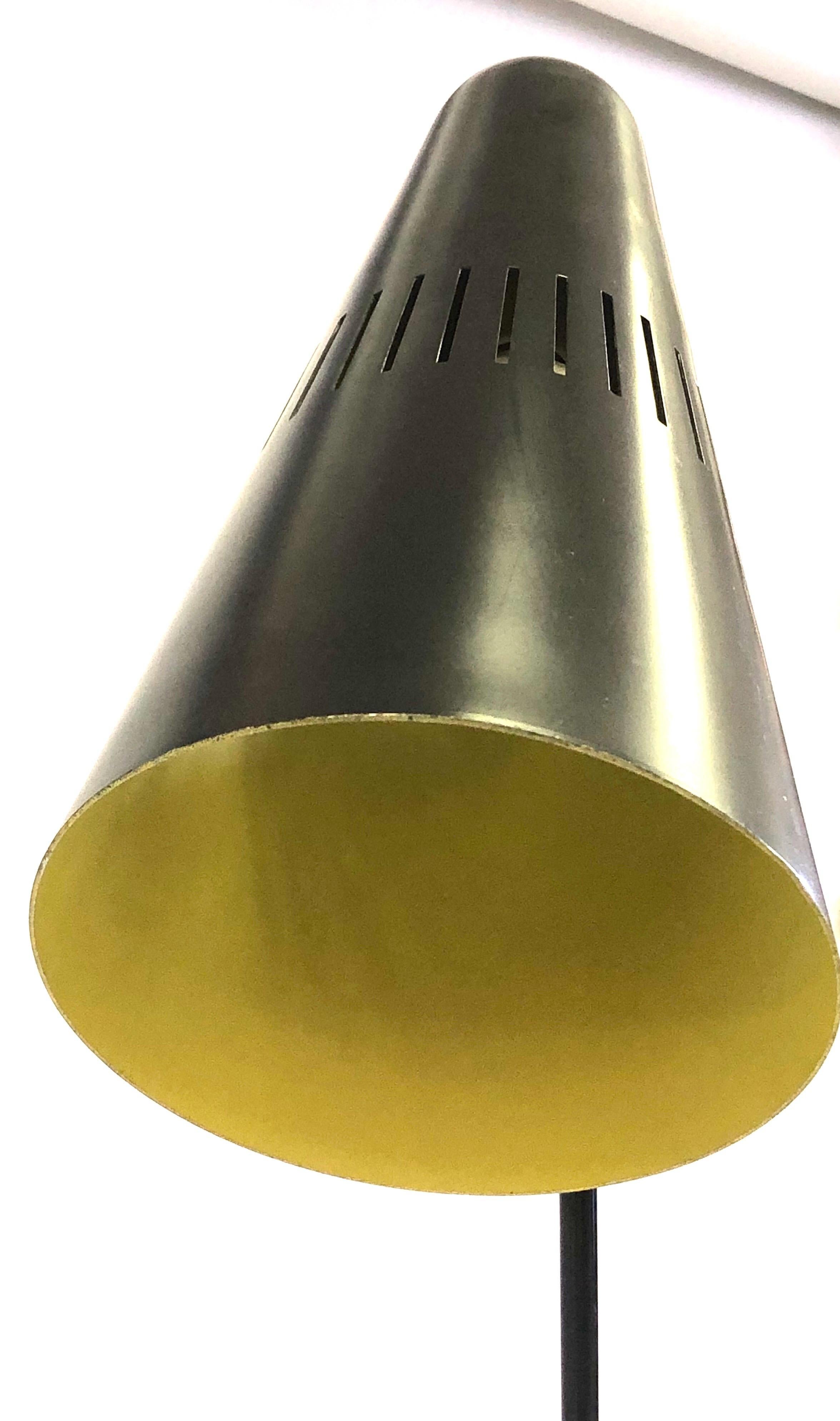Lampada da terra prototipo della modernità di metà secolo francese, Serge Mouille & Pierre Guariche in vendita 1
